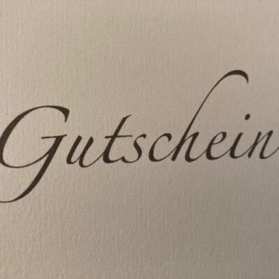 Geschenkgutscheine